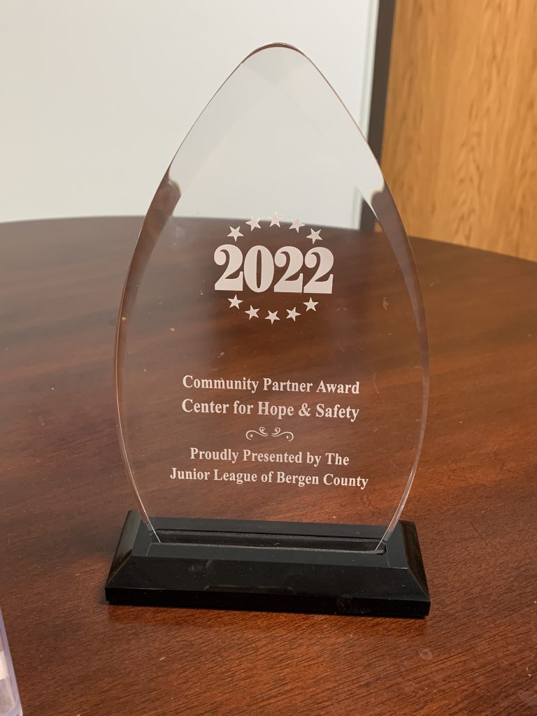 Junior League of Bergen County 2022 Community Partner Award