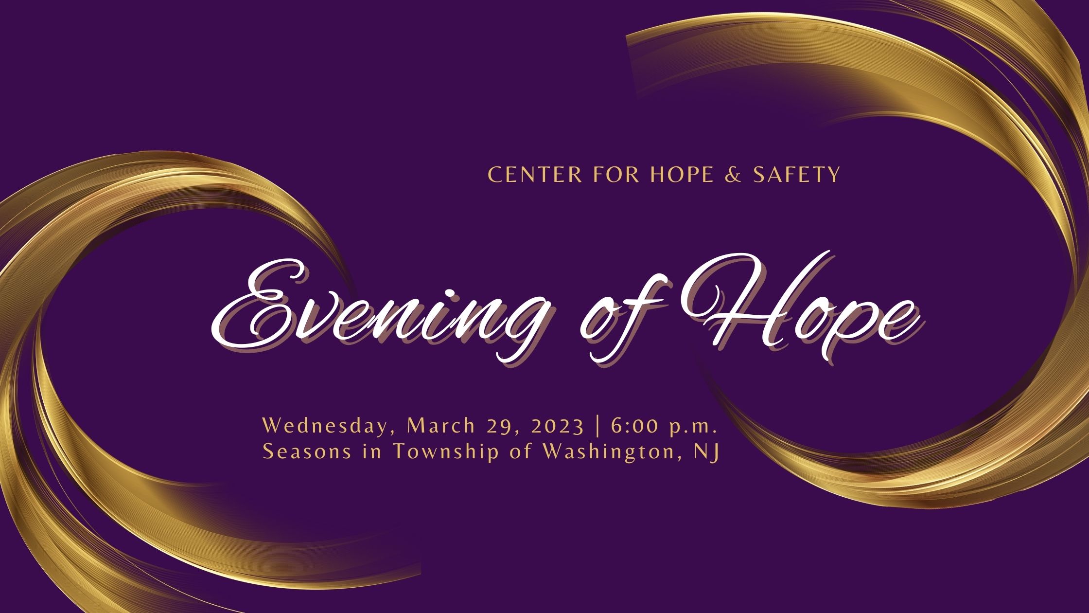 2023 Evening of Hope web banner