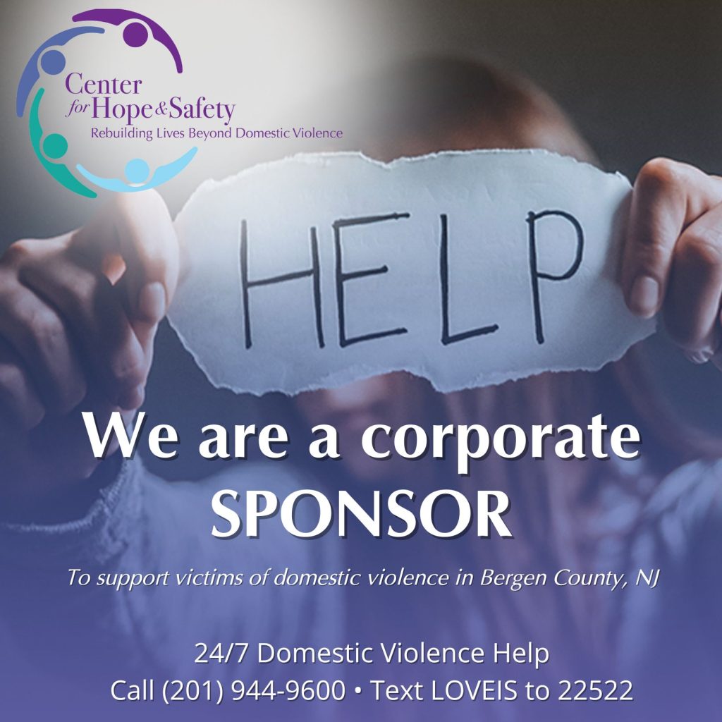 We are a corporate sponsor for Center for Hope & Safety
