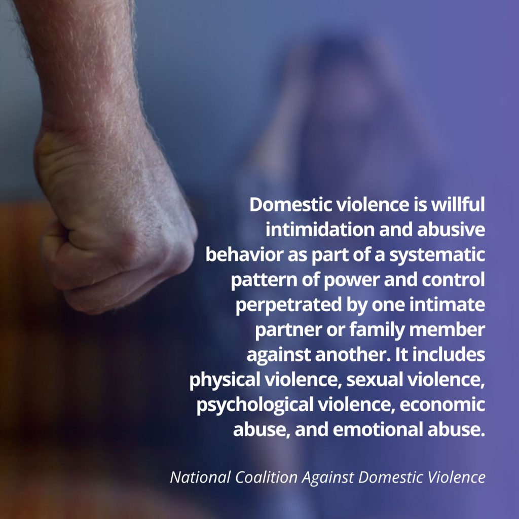 What is domestic violence?