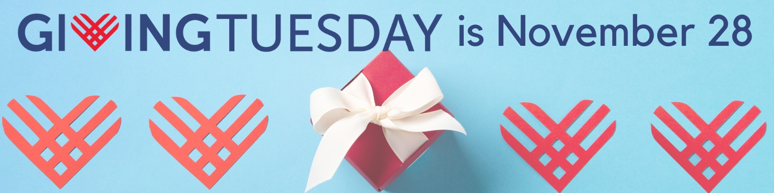 banner with Giving Tuesday logo