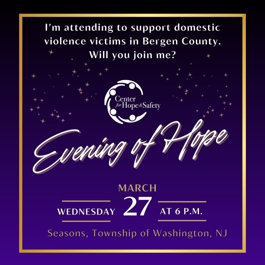Shareable 2024 Evening of Hope graphic for attendees and sponsors