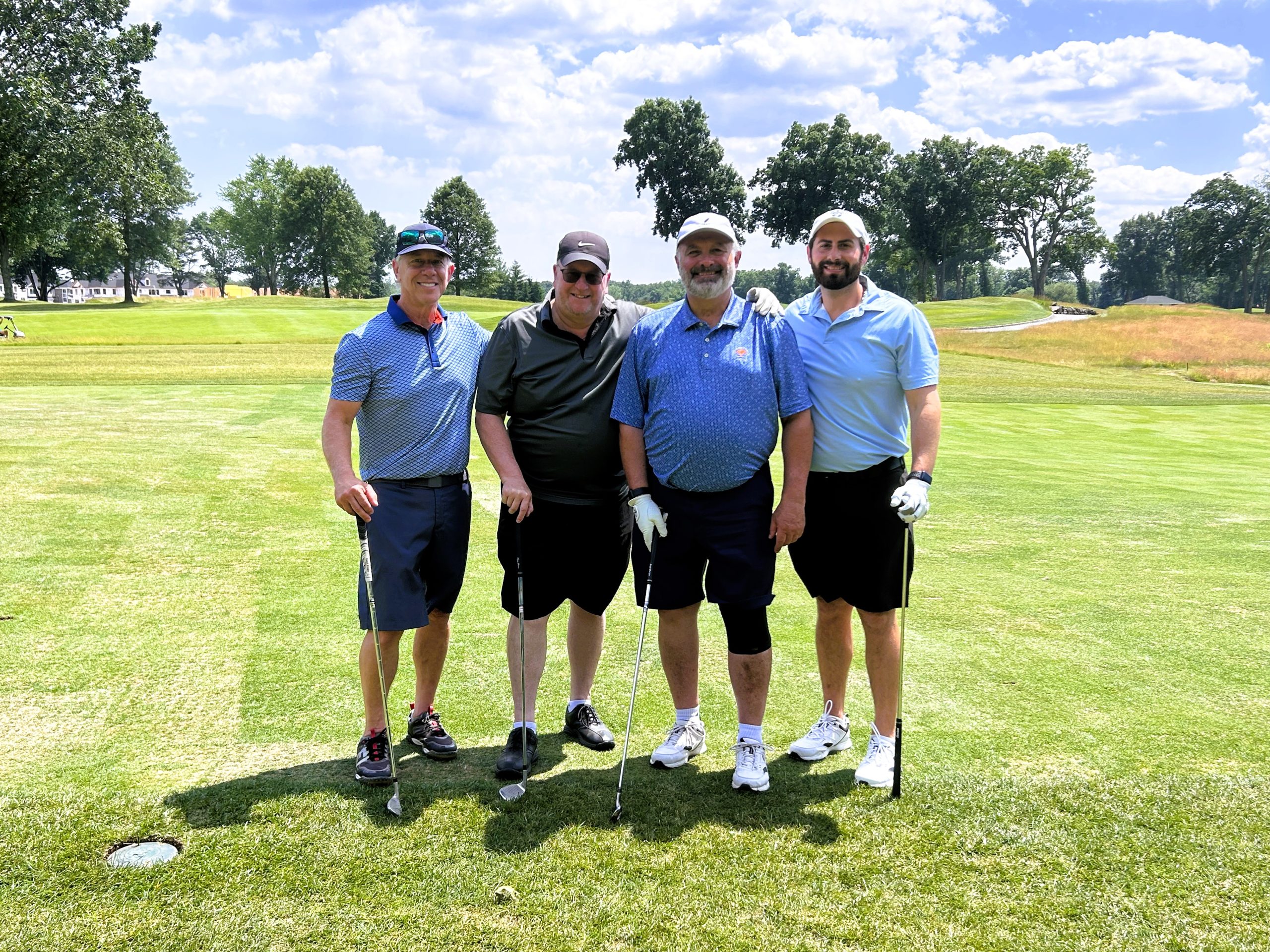 golf foursome group photo
