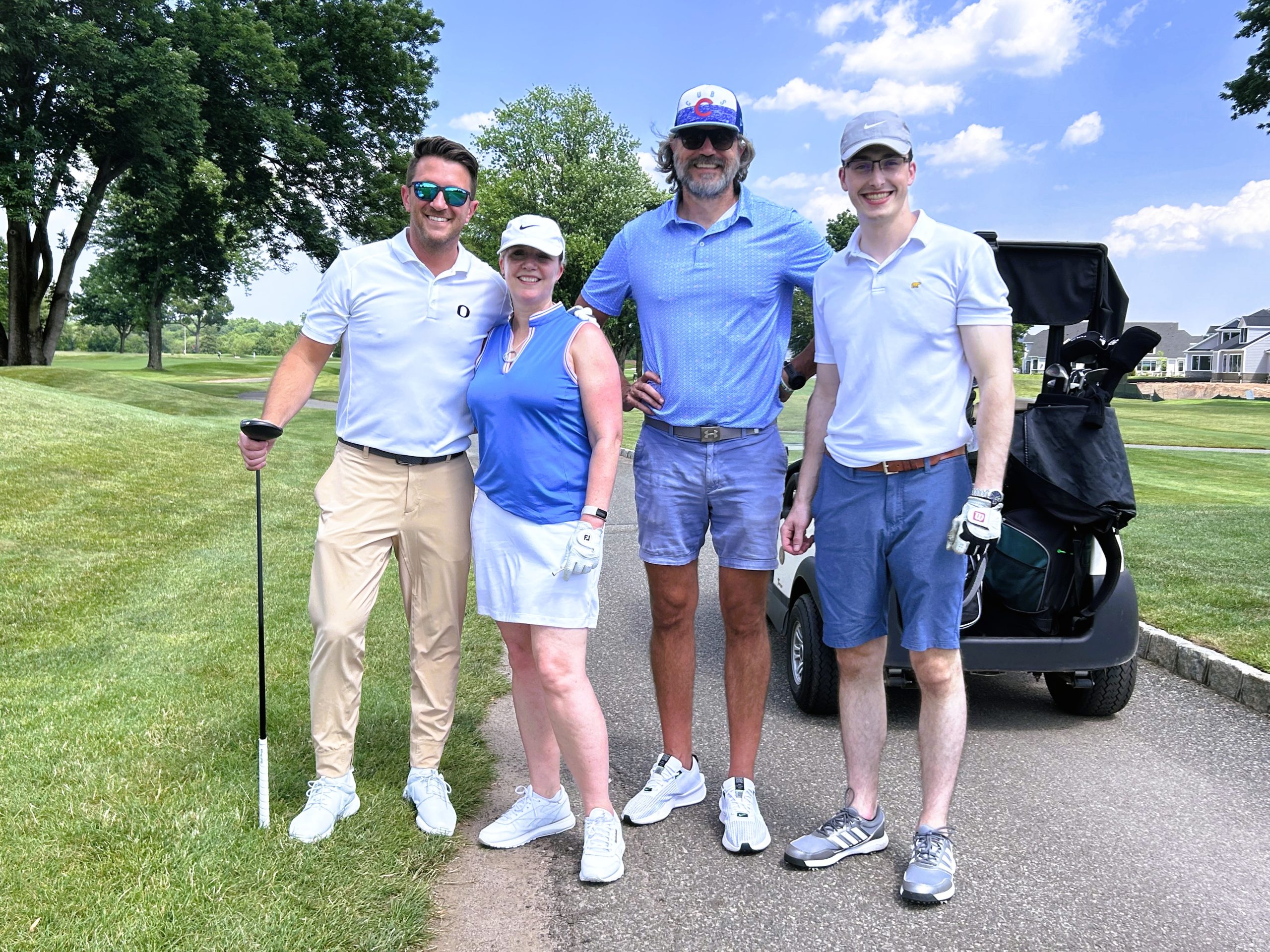 golf foursome group photo