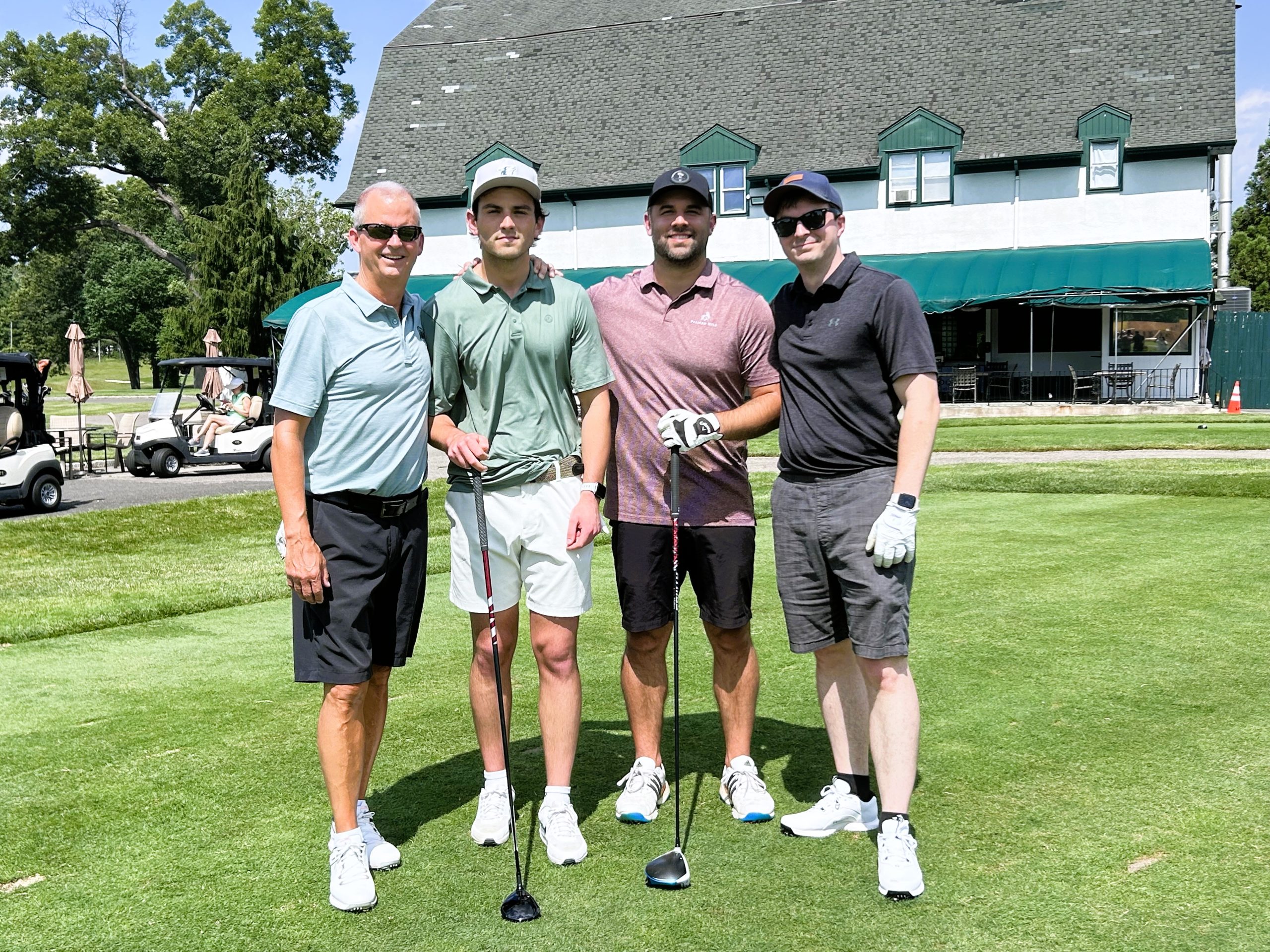 golf foursome group photo