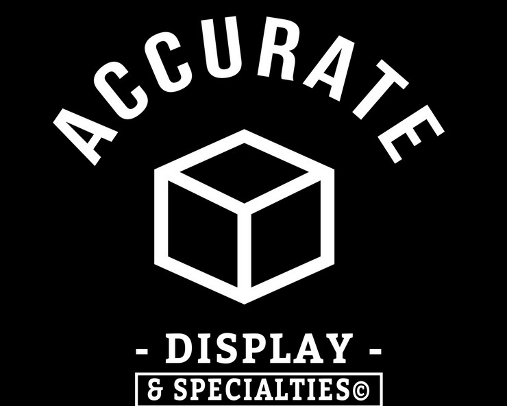 Accurate Displays and Specialties logo