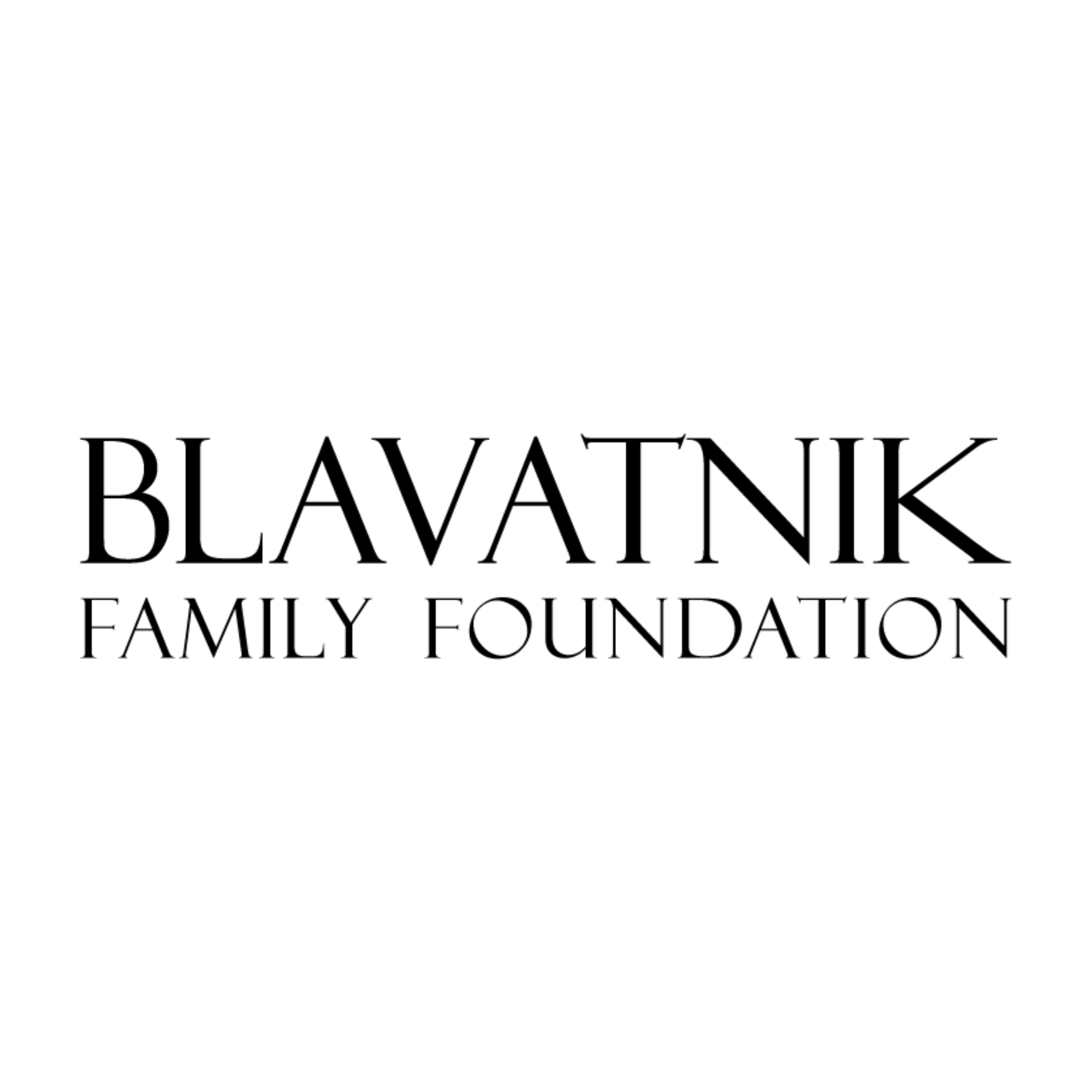 Blavatnik Family Foundation logo