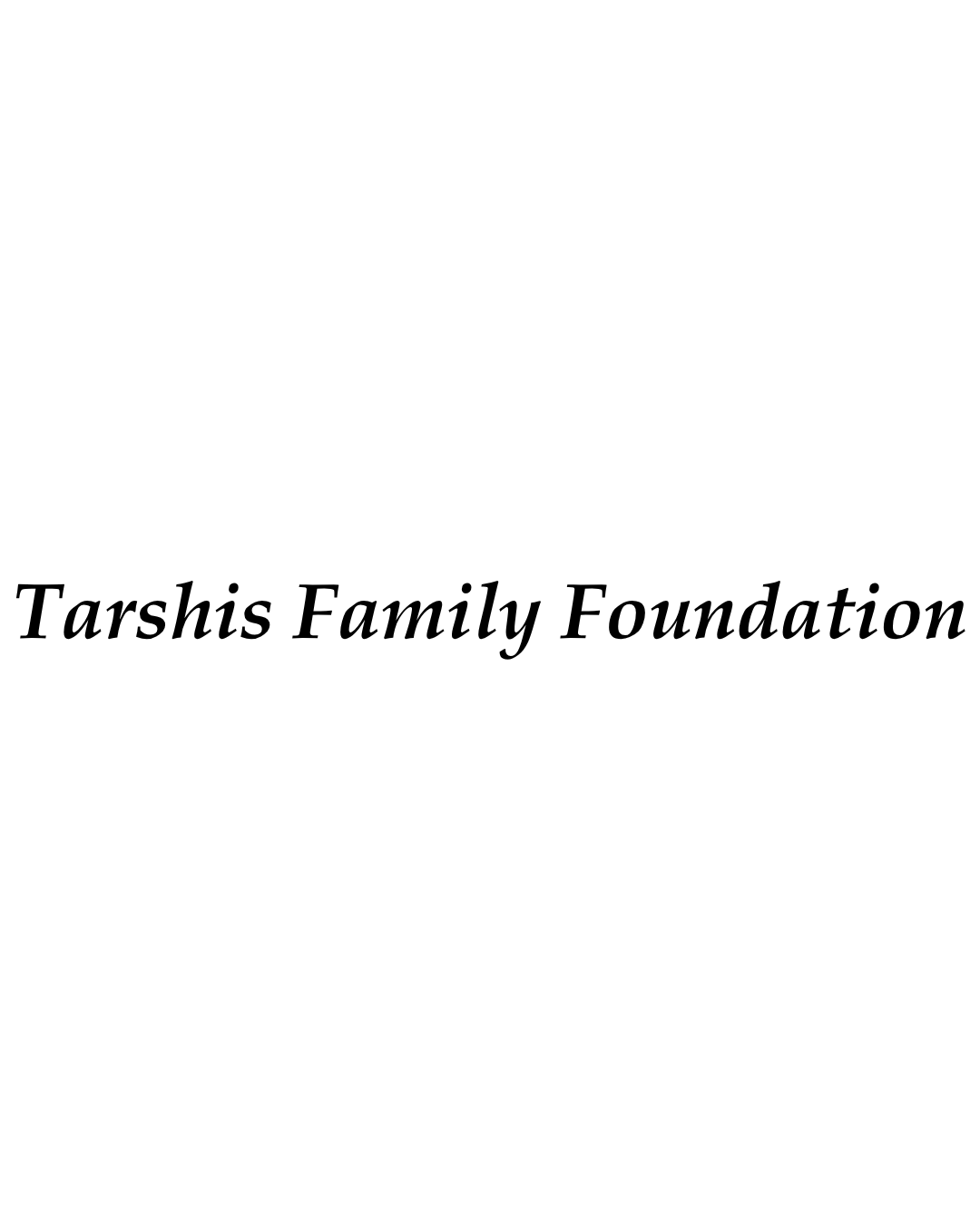Tarshis Family Foundation logo
